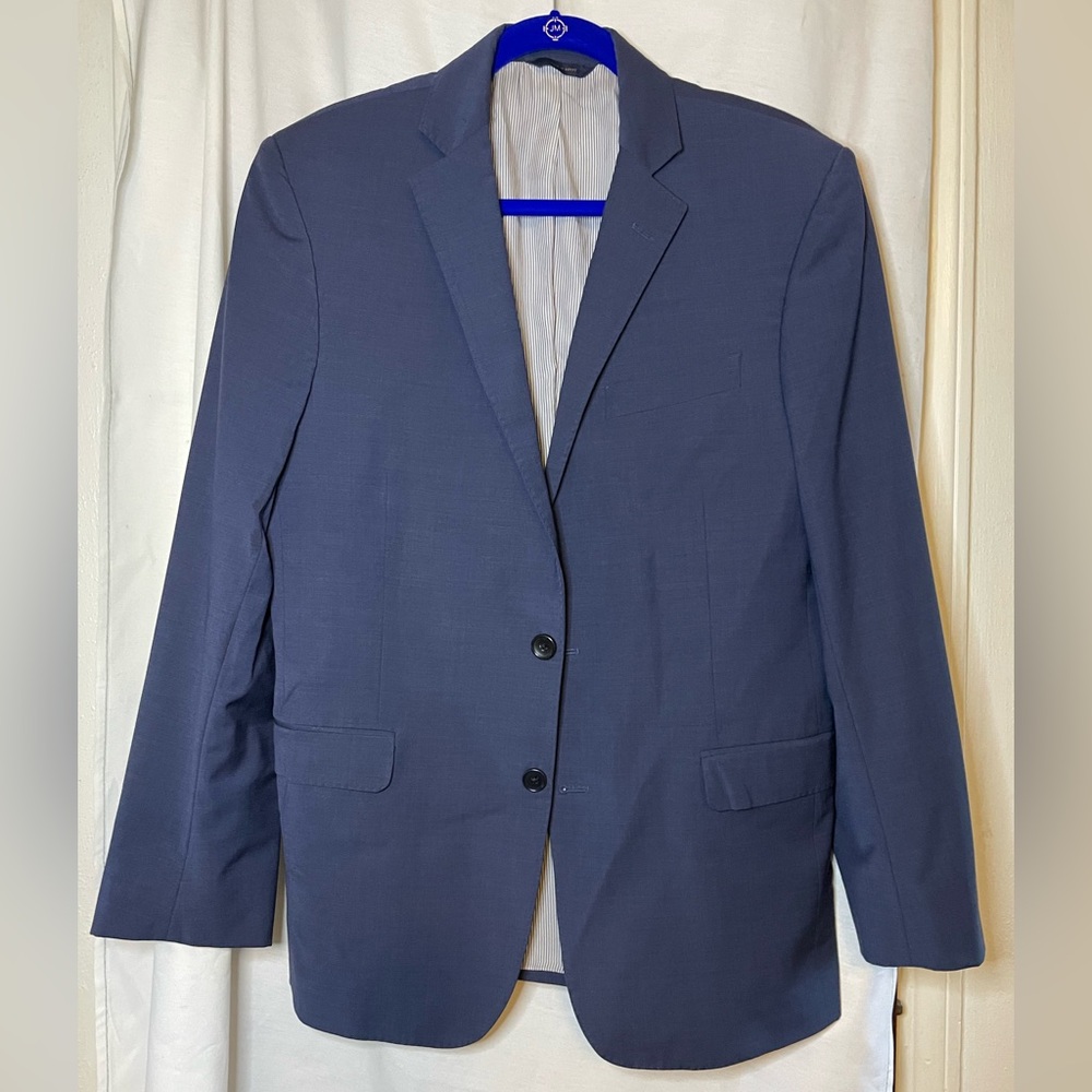 Brooks Brothers Blue Classic Regent Fit Suit Blazer Jacket Size Approx 42R